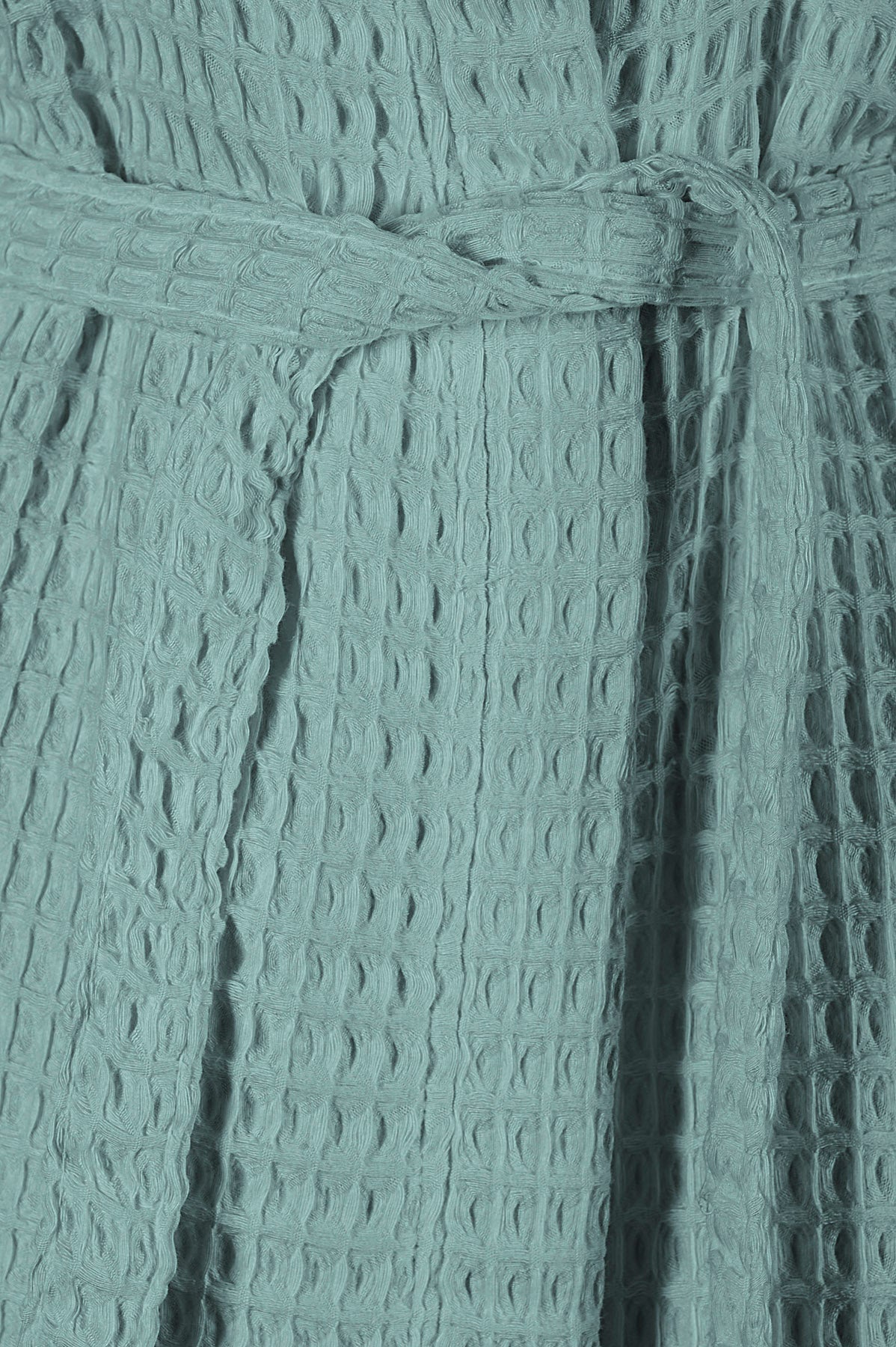 Szlafrok kimonowy z micromodalu - SAGE GREEN