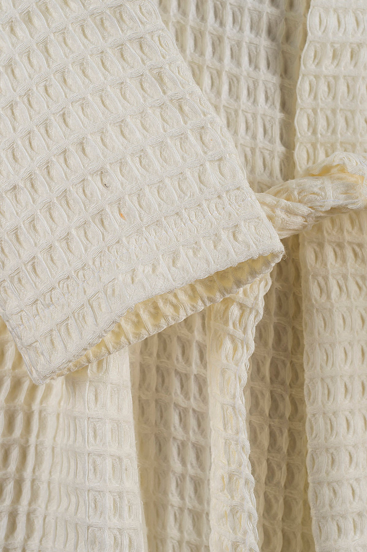 Szlafrok kimonowy z micromodalu - CREAM