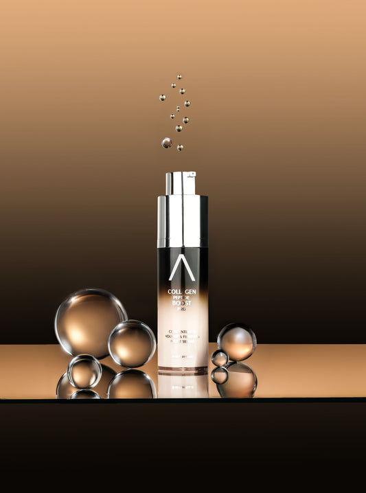 Kolagenowo peptydowe serum do twarzy na noc, Airless 30ml